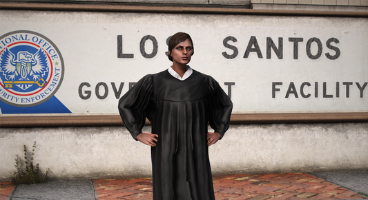Female Judge Robe