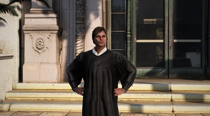 Female Judge Robe