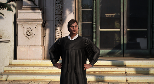 Female Judge Robe