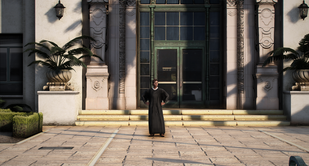 Female Judge Robe