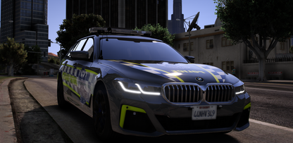 VicPol BMW 2021 G31-530D Uplift Marked Highway Patrol