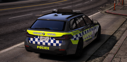 VicPol BMW 2021 G31-530D Uplift Marked Highway Patrol