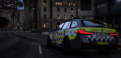 VicPol BMW 2021 G31-530D Uplift Marked Highway Patrol