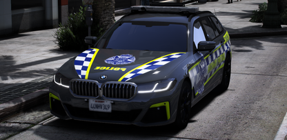 VicPol BMW 2021 G31-530D Uplift Marked Highway Patrol