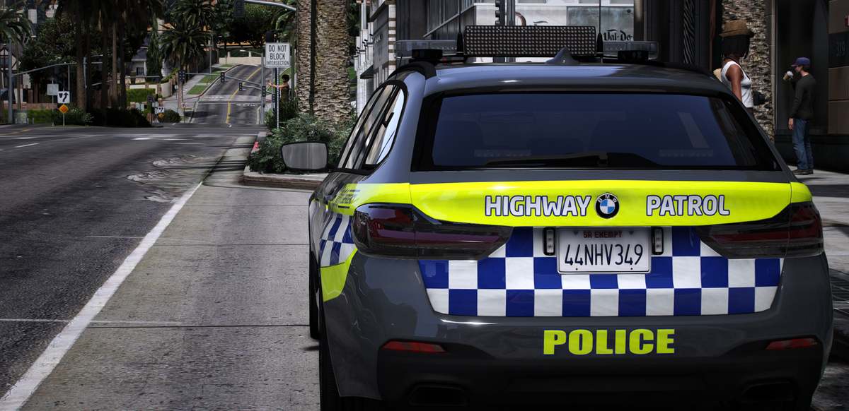 VicPol BMW 2021 G31-530D Uplift Marked Highway Patrol