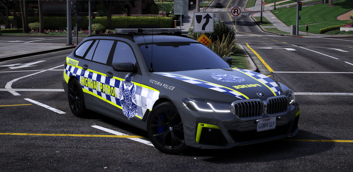 VicPol BMW 2021 G31-530D Uplift Marked Highway Patrol