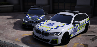 VicPol BMW 2021 G31-530D Uplift Marked Highway Patrol