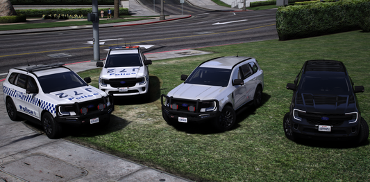 Ford Everest Victoria Police Marked/Unmarked Collection