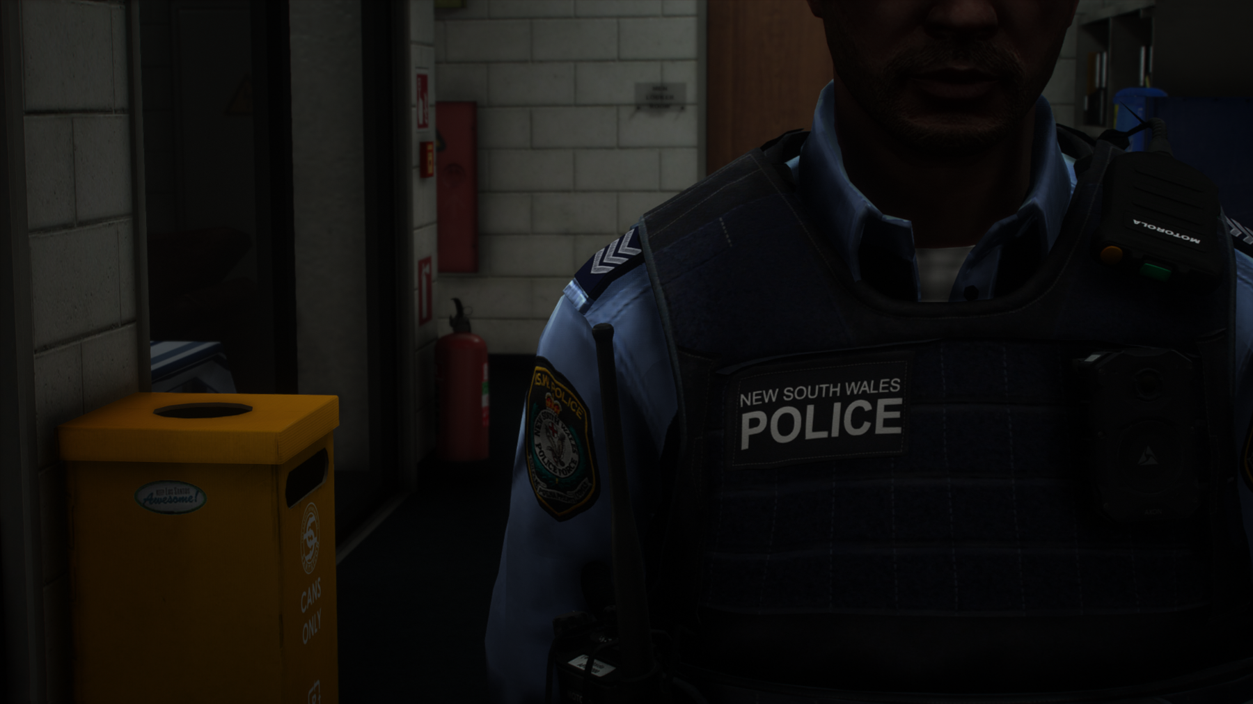 Met Police Raptor Unit Uniform Police Uniform – Piping Modifications